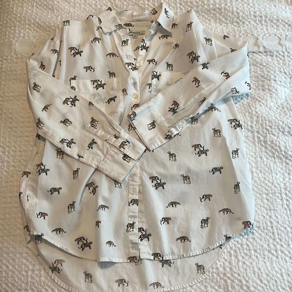Madewell button up shirt